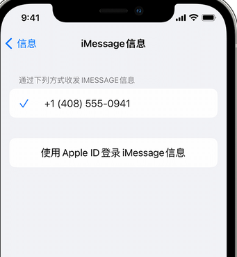 新安apple维修iPhone上无法正常发送iMessage信息