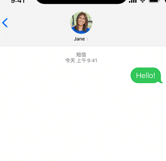 新安apple维修iPhone上无法正常发送iMessage信息