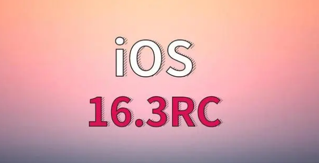新安苹果手机维修分享iOS 16.3 RC版升级_iOS 16.3 RC版一键刷机教程 